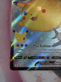 Flying Pikachu VMAX 007/025 Celebrations Pokemon 2021 - Image 5