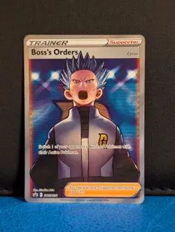Boss's Orders (Cyrus) SWSH251 - Black Star Promo - Full Art Pokemon TCG Card NM - Image 1