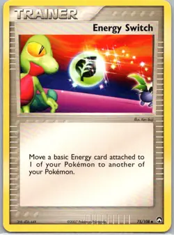 Pokemon TCG Energy Switch 75/108 Power Keepers LP - Image 1