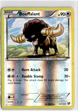 Bouffalant [Reverse Holo] #90 Pokemon Black & White - Image 1