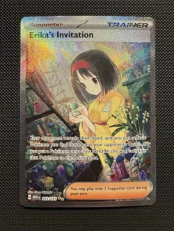 Erika’s Invitation 203/165 Sv: Scarlet & Violet 151 Special Illustration Rare NM - Image 1