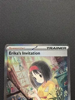 Erika’s Invitation 203/165 Sv: Scarlet & Violet 151 Special Illustration Rare NM - Image 3