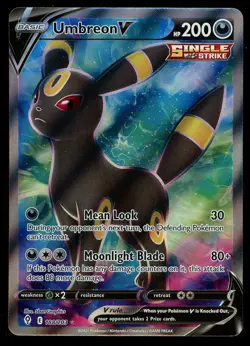 Pokemon Umbreon V 188/203 Sword & Shield Evolving Skies Full Art Near Mint - Image 1