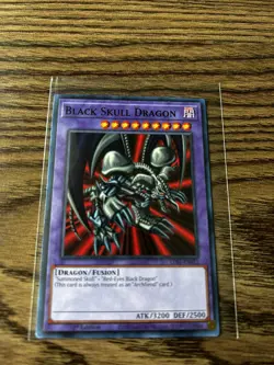 Yugioh BLACK SKULL DRAGON M/NM 1st Edition LDS1-EN012 - Image 1
