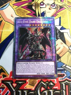 Red-Eyes Dark Dragoon brol-en094 1st Edition (NEW) Starlight Rare Yu-Gi-Oh! - Image 1