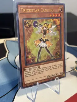 Yugioh Card Trickstar Candina MP18-EN037 ULTRA RARE 1st Ed. - NM - Image 3