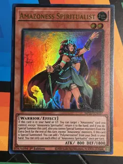 YuGiOh! - Amazoness Spiritualist MP23-EN222 Ultra Rare 1st Edition NM - Image 1