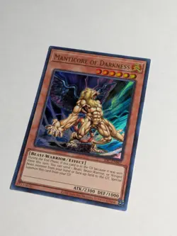 Yugioh Manticore Of Darkness IOC-EN067 25th Anniversary Ultra Rare NM - Image 2