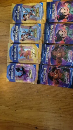 Disney Lorcana Shimmering Skies/Inklands Booster Packs Lot Of 13 PACKS*** - Image 3