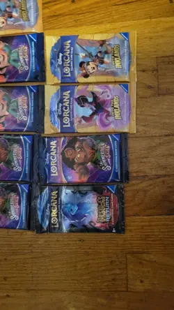 Disney Lorcana Shimmering Skies/Inklands Booster Packs Lot Of 13 PACKS*** - Image 5