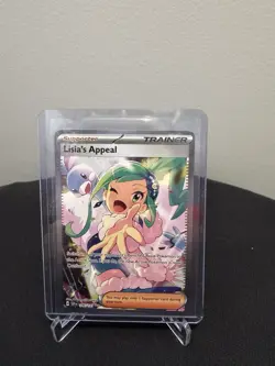 Pokemon TCG Lisia's Appeal Trainer Supporter Card Holo Rare 246/191 - Image 1