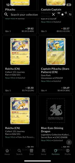 Rare English & Chinese Exclusive Pikachu Pokemon Card & Other Tcg card Lot - Image 3