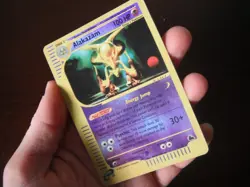 Pokemon Card Skyridge Series Alakazam Reverse Holo 2/144 - Lightly Played - Image 2