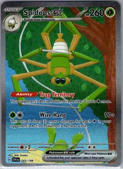 Spidops ex 243/198 SIR SV01: Scarlet & Violet Base Set - Pokemon Card - NM - Image 1