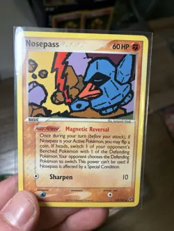 Nosepass 42/107 Pokemon EX Deoxys 2005 Single Card TCG - Image 3