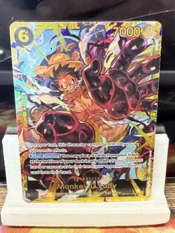 OP10-118 Monkey.D.Luffy SEC Alt Art One Piece TCG English Card - Image 1