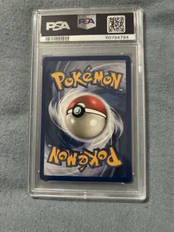 1999 Pokemon Fossil Tentacruel Card PSA 9 - Image 5
