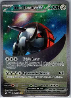Iron Treads ex 248/198 SV01: Scarlet & Violet Base Set - Pokemon Card - NM - Image 1