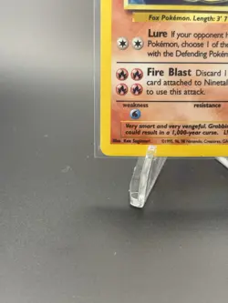 Pokemon Ninetales Base Set Holo Rare 12/102 NM/LP Fox Card 1999 - Image 5