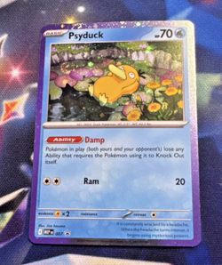 Psyduck 007 Me: Mega Evolution Black Star Promo Pokemon Card TCG Near Mint Cosmo - Image 3
