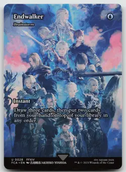 Endwalker - Brainstorm (Showcase) U Normal FINAL FANTASY: Through the Ages 28 NM - Image 1