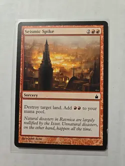 Seismic Spike - Ravnica: City of Guilds - MP - Common - Sorcery - MTG - Image 1