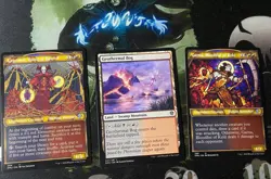 Lagomos, Hand of Hatred/ Garna,Blood Fist Of Keld MTG Commander NM - Image 1