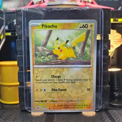 Pikachu Costco Promo 151 Cosmos Reverse Holo Pokemon TCG 025/165 Scarlet Violet - Image 1