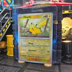 Pikachu Costco Promo 151 Cosmos Reverse Holo Pokemon TCG 025/165 Scarlet Violet - Image 2