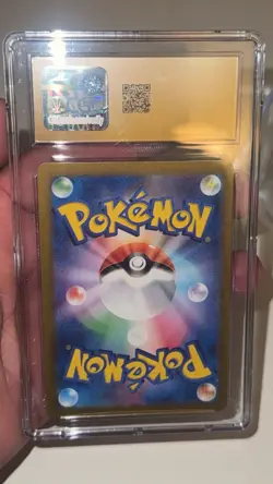 CGC 10 PRISTINE Pokemon Gastly 080/071 Wild Force SV5K Japanese AR Art Rare Holo - Image 2
