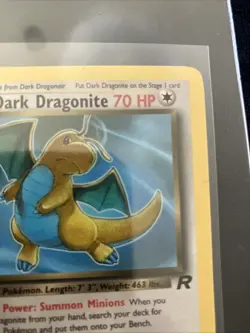 🪽Dark Dragonite 22/82 Team Rocket 1st Edition Regular - Pokemon TCG Lp - Image 3