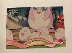 Success, Sunlight & EvolutionU #11 Pokemon Topps The Movie 2000 NM - Image 1