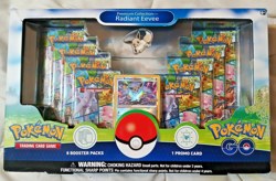 Radiant Eevee Premium Collection Box Pokemon Go, New Sealed - Image 1