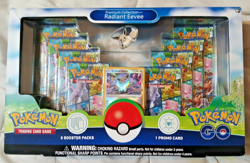 Radiant Eevee Premium Collection Box Pokemon Go, New Sealed - Image 4