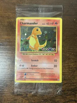 Pokemon Charmander Sealed Toys R Us Promo 9/108 Holo 60 HP - Image 1