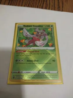 Pokemon TCG Radiant Tsareena Silver Tempest 016/195 Holo Radiant Rare - Image 1