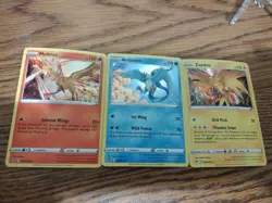 Pokemon TCG Moltres Zapdos & Articuno Cosmos Holo Promos NM-MINT - Image 1