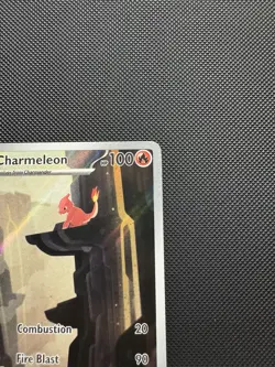 Pokemon Charmeleon 169/165 Sv: Scarlet & Violet 151 Illustration Rare Near Mint - Image 3