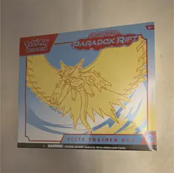 Pokemon TCG Scarlet & Violet Paradox Rift Elite Trainer Box English Roaring Moo… - Image 1