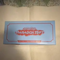 Pokemon TCG Scarlet & Violet Paradox Rift Elite Trainer Box English Roaring Moo… - Image 2