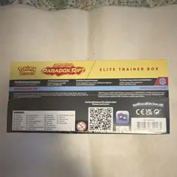 Pokemon TCG Scarlet & Violet Paradox Rift Elite Trainer Box English Roaring Moo… - Image 3