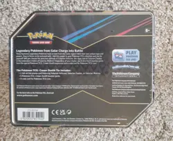 Pokemon TCG: Crown Zenith Tin Galarian Zapdos Sword & Shield - Factory Sealed - Image 4