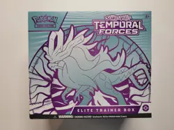 Pokemon TCG- Scarlet & Violet- Temporal Forces Elite Trainer Box (Walking Wake) - Image 1