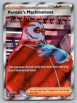 Xerosic's Machinations Pokemon Shrouded Fable 089/064 Full Art Ultra Rare NM - Image 1