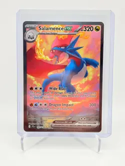 Pokemon Salamence EX 187/159 SV09 Journey Together Special Illustration Rare - Image 1
