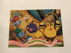 Topps Pokemon the Movie 2000 Exeggcute Plus One #6 Blue Label NM - Image 1