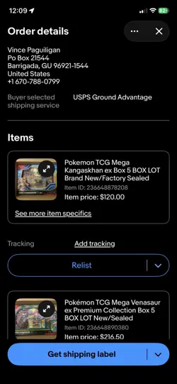 10 Pokemon Collection Boxes - additional shipping costs - Image 1
