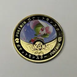 NEW Pokemon Gardevoir Premium High Quality Rare Collectible Metal Gold Coin M/NM - Image 1