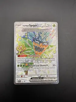Pokemon Teal Mask Ogerpon ex 166 Full Art Ultra Rare Holo Promo Scarlet Violet - Image 1