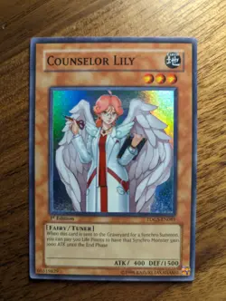Yu-Gi-Oh! Counselor Lily TDGS-EN081 1st Edition Super Rare NM/M - Image 1